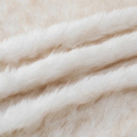 Überwurfdecke, luxuriöses Kunstfell, superweich, flauschig, dick, warm, Wohnkultur für Couch, Bett, Sofa, doppelseitige Sherpa-Decken, fusselfrei (G, 50 x 60 cm)