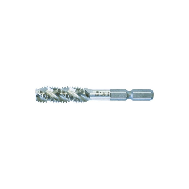 Onishi Industry Hexagonal Shaft Spiral Tap, M12 x 1.75