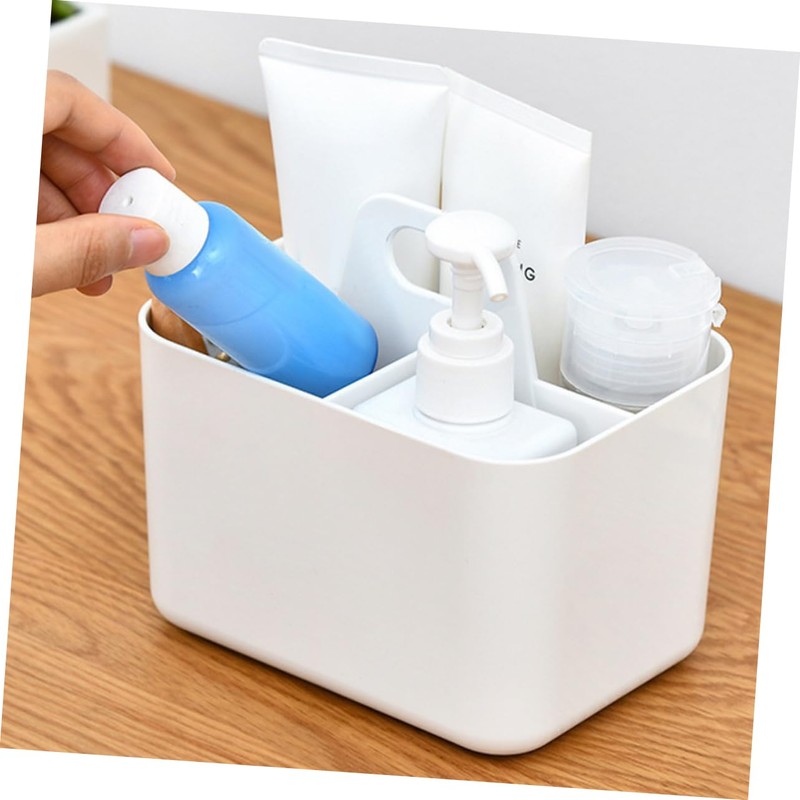Mikinona Portable Bathroom Storage Basket Shower Toiletry Holder Home Organizer