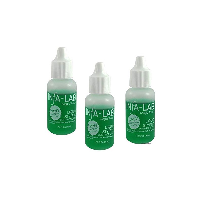Infalab Magic Touch Liquid Styptic Skin Protector Stop Bleeding Cuts