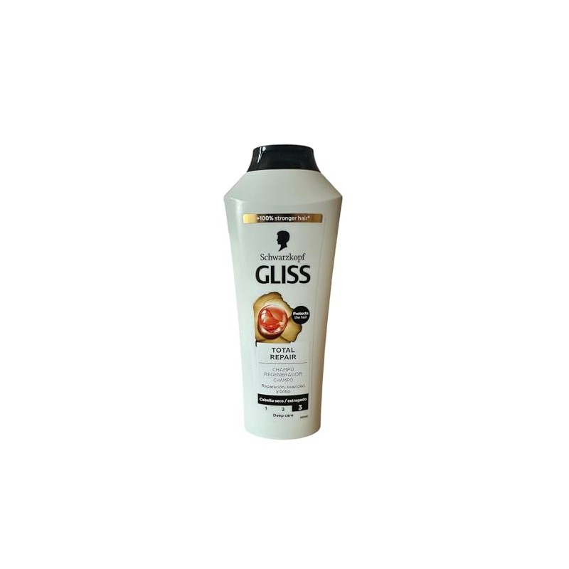Gliss Shampoo Ultra Moisture 13.6 Ounce (400ml) (2 Pack)