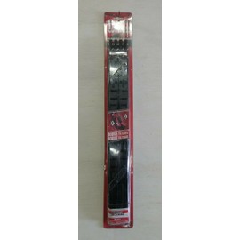 Rally's Euro Twin Wipers BLACK 18" Windshield Wiper Blades