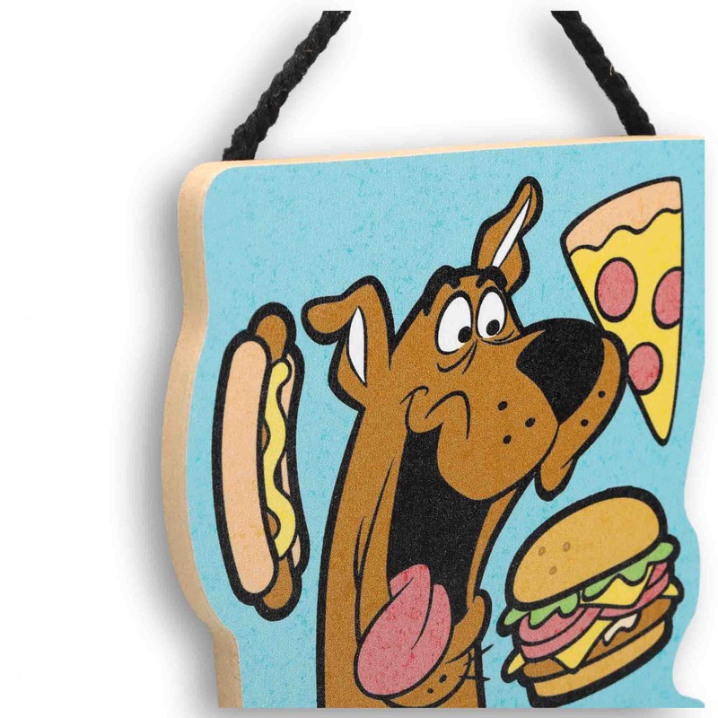 Scooby-Doo Snacks Hanging Wood Wall Decor - Fun Scooby-Doo Sign