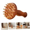 FRCOLOR Sandalwood Brass Massage Comb Massage Tools Meridian Hair Care