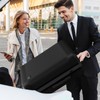 Verdi Luggage 24 Inch Checked - Expandable, Bottom Grip Design,