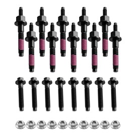 AUGREX 5.7L Exhaust Manifold Bolts and Nuts Fit for Chrysler 300 Jeep Dodge Charger Challenger Ram 1500 2500 2009-2020 V8 Engines Replace 03309, Left Right