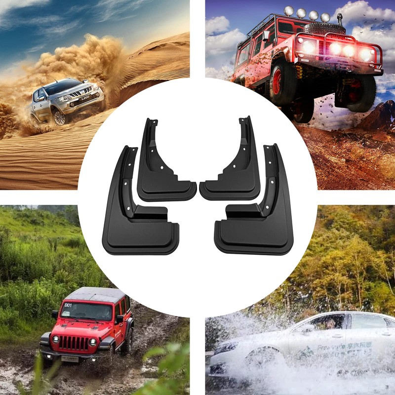 Mud Flaps Compatible with 2025 Ford Maverick Accessories 2022-2024 Splash