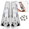 YENUO Heavy Duty Drawer Slides Full Extension Side Mount 12