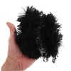 TOVINANNA Faux Fur Hairpin Large Claw Clip for Women Fluffy
