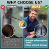 Chimney Cleaning Brush with Standard 1/4" NPT End Fitting -