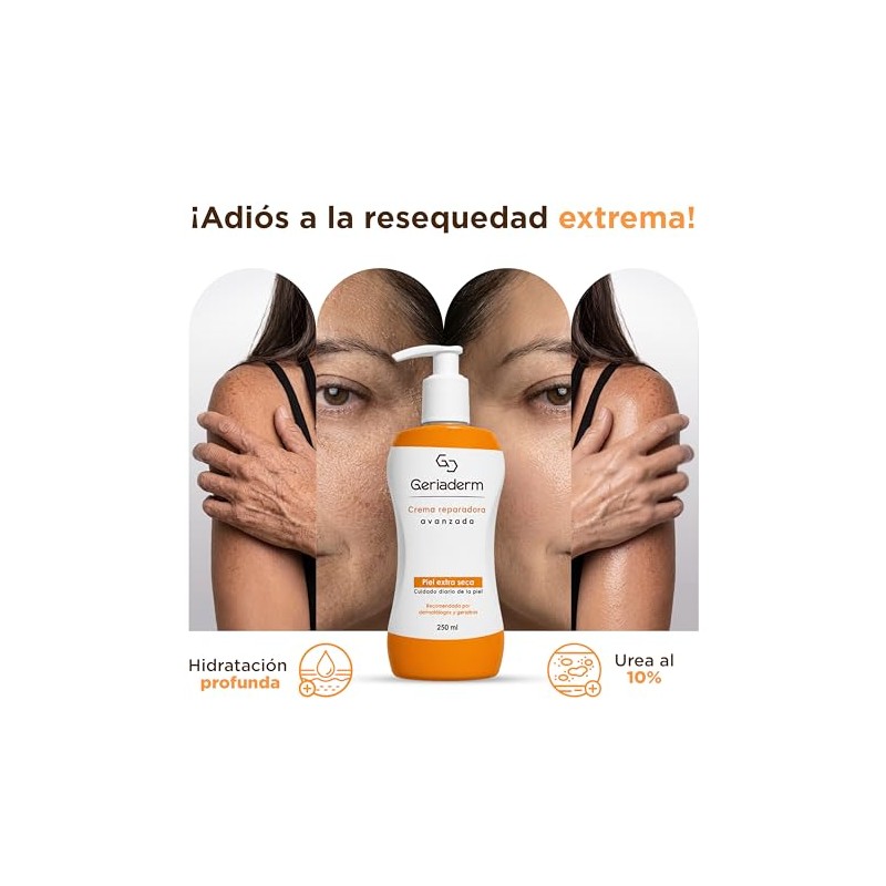 Crema Reparadora Avanzada con Urea 10% | Hidratante Intensiva para