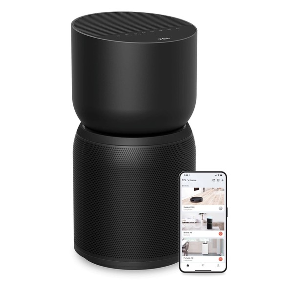 TCL Breeva A3 Smart Air Purifier with 5-Stage Clean, True