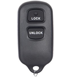 Key Fob Keyless Entry Remote Compatible with Toyota Tundra丨 Highlander丨 Rav4丨 FJ Cruiser丨 Celica丨 Echo丨 Prius丨 Yaris丨Scion xA xB Key Replacement HYQ12BBX 12BAN/1512Y- 3 Buttons