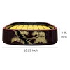 Dark Red with Bonsai Art Sushi Serving Tray - Square