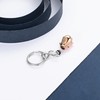 constantlife Rose Flower Urn Keychain Cremation Jewelry for Ashes, Stainless