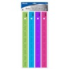 BAZIC Plastic Ruler 12" (30cm) w/Multiplication Table, Inches Centimeter Measuring