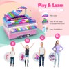 ekuzi Creative Building Blocks Set for Girls, Compatible with Major