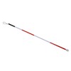 Blind Guide Cane Aluminum Alloy Portable Folding Walking Stick for