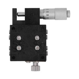 Linear Stage X Axes 40x40mm Micrometer Manual Displacement Platform Sliding Cable