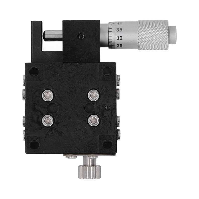 Linear Stage X Axes 40x40mm Micrometer Manual Displacement Platform Sliding