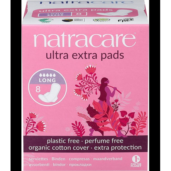 Natracare Ultra Extra Pads Long 8 pad