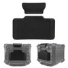 psler Motorcycle Top Box Back Support Cushion, Bike Back Box