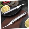 Ciieeo 4Pcs Stainless Steel Shrimp Line Cleaning Tools Ergonomic Shrimp