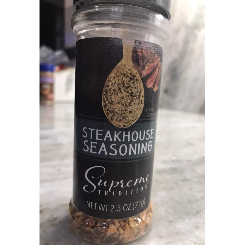 Supreme Traditions Steakhouse Seasoning:2.5o