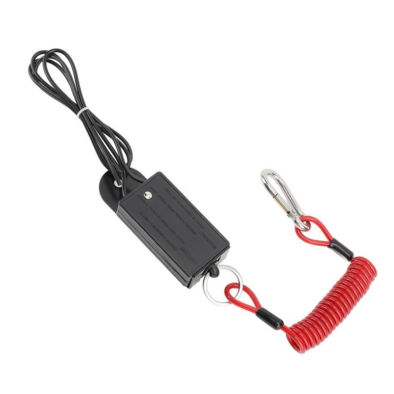Trailer Breakaway Switch with 4ft Coiled Cable Safer Towing High
