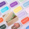 Pssopp Coloured Ink Pad Stamp Pad Stamp Restore Style Sponge