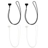 TEHAUX 4Pcs Portable Lost Hanging Rope for Earphones Magnetic Suction