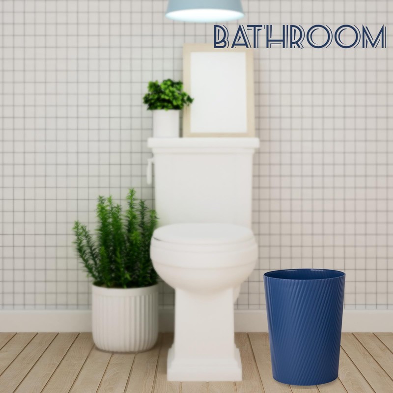 UUJOLY Small Trash Can Wastebasket Garbage Can Container Bins for