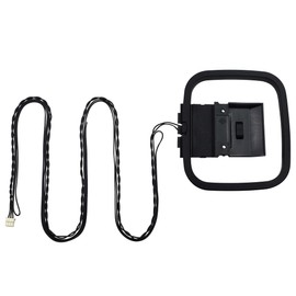 for Sony Stereo Receiver AM/FM Loop Antenna 3-pin Mini Connector MHC-EC55-L8