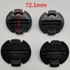 4 Black Floor Drain Plugs Compatible with Polaris Ranger General