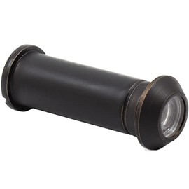 Stone Harbor Hardware Door Viewer, 160 Degrees, 1/2" Bore Hole, Adjusts from 1-3/8" to 2-1/4", Matte Black
