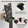 Guitar Wall Mount Autolock 2-Pack - Nitro Friendly Velvet Hook
