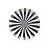 Grace's Teaware Grace Teaware 8.5" Black and White Scallop Fine