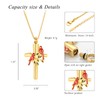 XSMZB Cross Cremation Jewelry for Ashes Funeral Memorial Pendant Hold