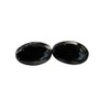 Par de Piedras de Obsidiana para Masaje Corporal Relajante, Negro
