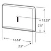 Scott Professional Toilet Seat Cover Dispenser (09512), Stainless Steel, Wall