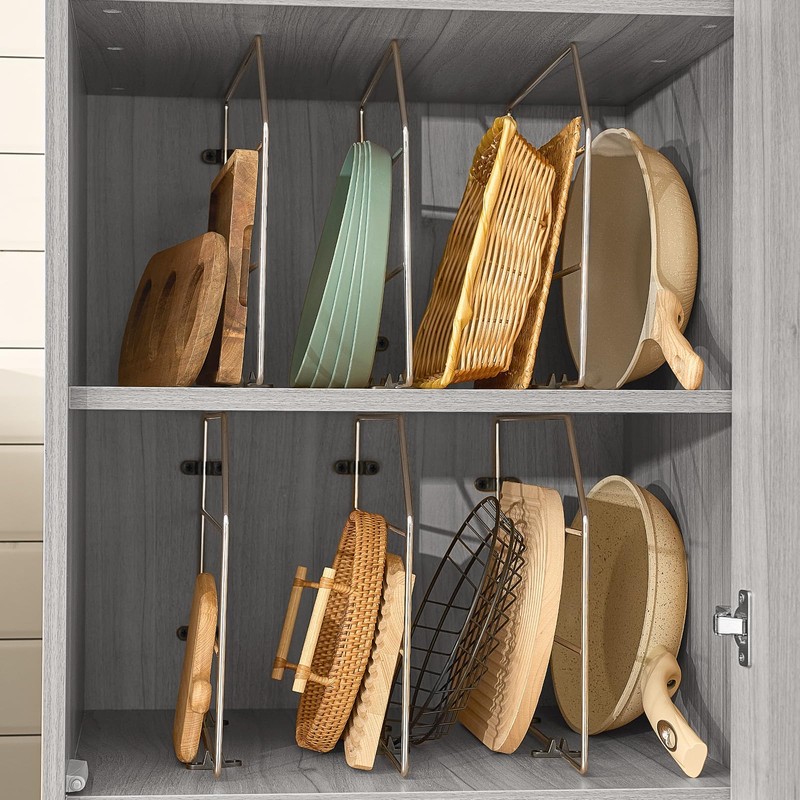 Blulu 6 Pcs Baking Sheet Organizer 12" x 20" Tray