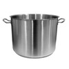 Update International 16 Qt Stainless Steel Stock Pot w/Cover, silver,