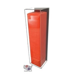Football Pylon Display Case, Wall Mount, Clear Acrylic. UV Protecting