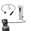 W21.8‑14 CO2 Cylinder Refill Adapter Hose with Spring Tube 36in