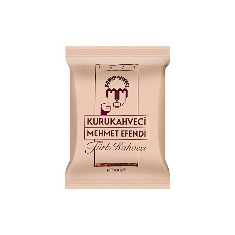 KURUKAHVECI MEHMET EFENDI Turkish Coffee, Arabica Beans, Roasted Ground,Rich Aroma,