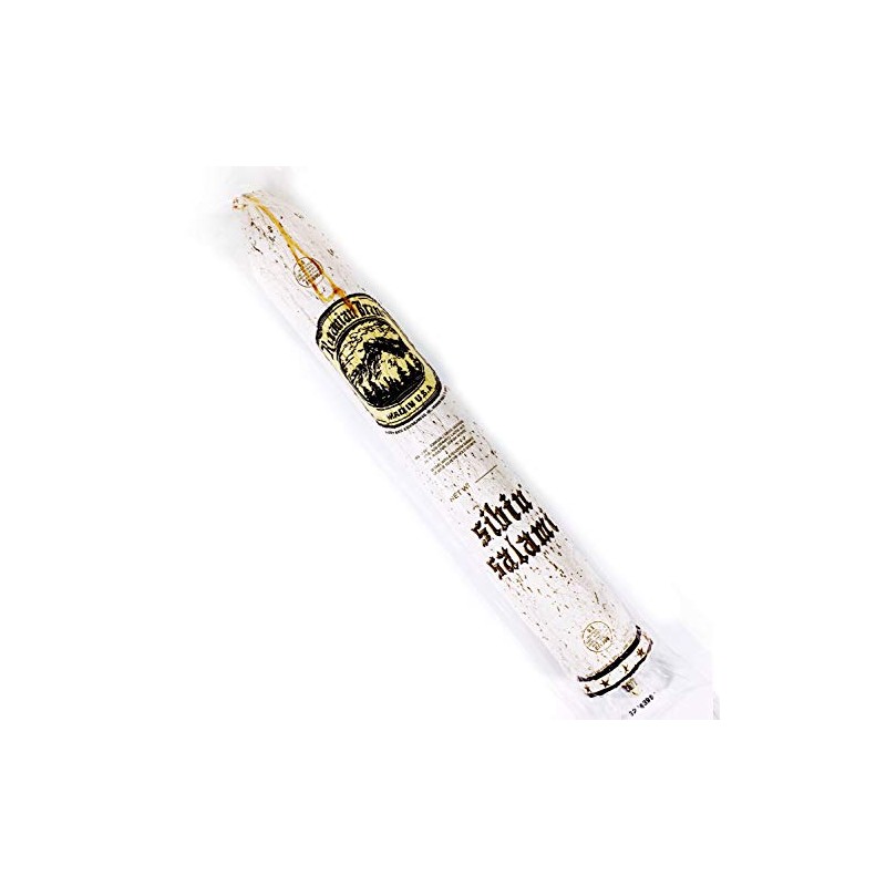 Romanian Brand Sibiu Salami, Dry Aged Pork Sausage 1.9 lb