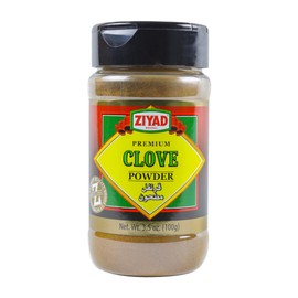 Ziyad Shaker Clove Powder, Ready for Baharat, Lebanese Spice Blends, No Additives, No Preservatives, 3.5oz