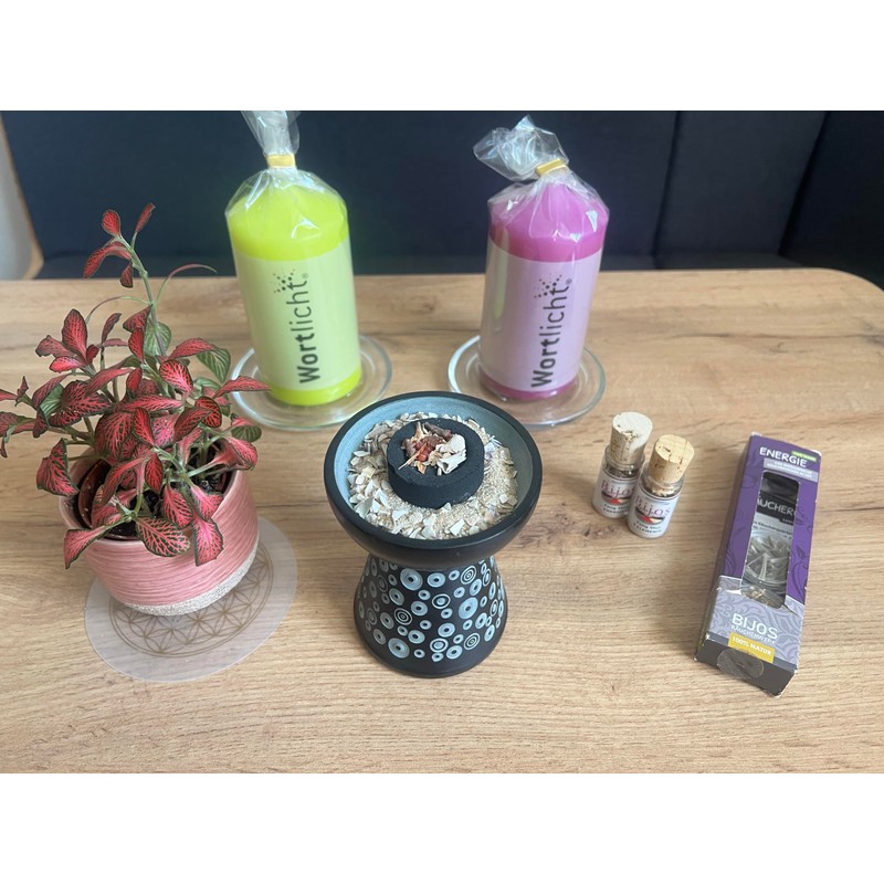 Bitto Incense Burner Saturn Fair Trade Soft Stone Height 11