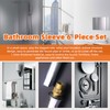 Tanstic 7Pcs Shower Valve Socket Wrench Set, 5 Sizes Dual-Ended