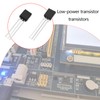 OTOTEC 100PCS Low Power Transistor Low Power Triode Transistor Kit